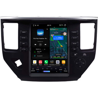Nissan Pathfinder 4 2012-2020 (Тип B, с сохранением меню) Canbox H-Line (Tesla style) 9.7 дюймов 4/64 6622-1312-321 на Android 14 (4G-SIM, DSP, QLed)