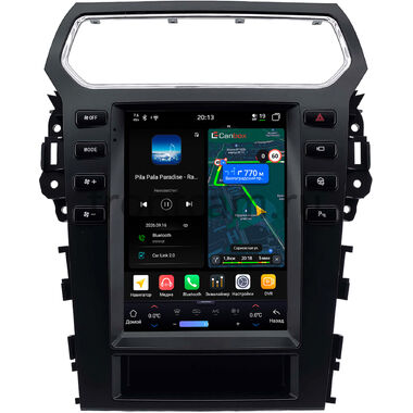 Ford Explorer 5 2010-2019 (can BSJ) Canbox H-Line (Tesla style) 9.7 дюймов 4/64 6622-1312-259 на Android 14 (4G-SIM, DSP, QLed)