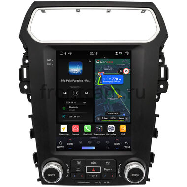 Ford Explorer 5 2010-2019 Canbox H-Line (Tesla style) 9.7 дюймов 4/64 6622-1312-281 на Android 14 (4G-SIM, DSP, QLed)