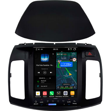 Hyundai Elantra 4 (HD) 2006-2011 (черная) Canbox H-Line (Tesla style) 9.7 дюймов 8/128 6624-1312-284 на Android 14 (4G-SIM, DSP, QLed)