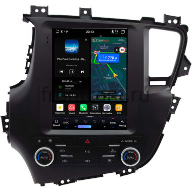 Kia Optima 3, K5 2010-2013 Canbox H-Line (Tesla style) 9.7 дюймов 4/64 6622-1312-290 на Android 14 (4G-SIM, DSP, QLed)
