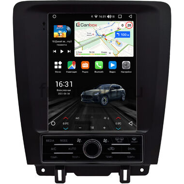 Ford Mustang 5 2009-2014 Canbox M-Line (Tesla style) 9.7 дюймов 4/64 5622-1312-308 на Android 10 (4G-SIM, DSP, QLed)