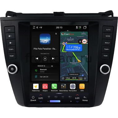 Honda Accord 7 2002-2008 (Тип 3) Canbox H-Line (Tesla style) 9.7 дюймов 6/128 6623-1312-322 на Android 14 (4G-SIM, DSP, QLed)