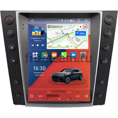 Lexus GS 3 2004-2011 (серая, для авто с кассетой) Canbox H-Line (Tesla style) 9.7 дюймов 4/32 5621-1312-335 на Android 10 (4G-SIM, DSP, QLed)