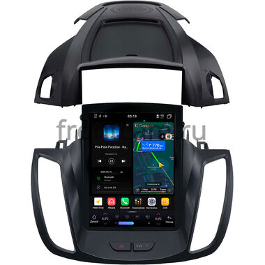 Ford Kuga 2 2012-2019 Canbox H-Line (Tesla style) 9.7 дюймов 8/128 6624-1312-39 на Android 14 (4G-SIM, DSP, QLed)