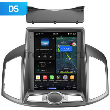 Chevrolet Captiva 2011-2016 Canbox H-Line (Tesla style) 9.7 дюймов 6/128 6623-1312-40 на Android 14 (4G-SIM, DSP, QLed)
