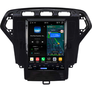 Ford Mondeo 4 2006-2010 Canbox H-Line (Tesla style) 9.7 дюймов 4/64 6622-1312-6 на Android 14 (4G-SIM, DSP, QLed)