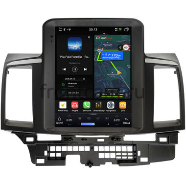 Mitsubishi Lancer 10 2007-2017 Canbox H-Line (Tesla style) 9.7 дюймов 6/128 6623-1312-82 на Android 14 (4G-SIM, DSP, QLed)