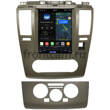 Nissan Tiida, Latio 2004-2013 (серая, правый руль) Canbox H-Line (Tesla style) 9.7 дюймов 4/64 6622-1312-83 на Android 14 (4G-SIM, DSP, QLed)