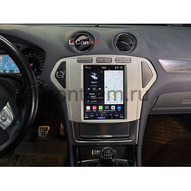 Ford Mondeo 4 2006-2010 (серая, для авто с климат-контролем) Canbox H-Line (Tesla style) 9.7 дюймов 4/32 5621-1312-90 на Android 10 (4G-SIM, DSP, QLed)