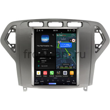 Ford Mondeo 4 2006-2010 (серая, для авто с климат-контролем) Canbox H-Line (Tesla style) 9.7 дюймов 4/64 6622-1312-90 на Android 14 (4G-SIM, DSP, QLed)