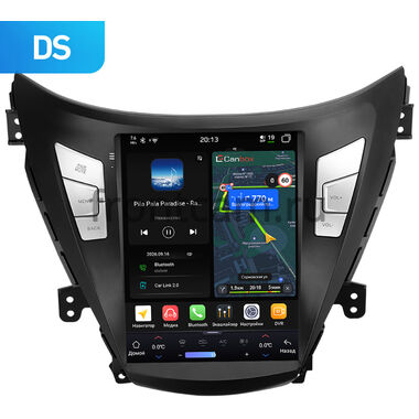 Hyundai Elantra 5 (MD), Avante 5 2010-2015 (матовая) Canbox H-Line (Tesla style) 9.7 дюймов 6/128 6623-1312-92 на Android 14 (4G-SIM, DSP, QLed)