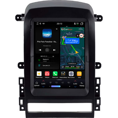 Chevrolet Captiva 2006-2011 Canbox H-Line (Tesla style) 9.7 дюймов 8/128 6624-1312-93 на Android 14 (4G-SIM, DSP, QLed)
