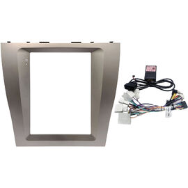 Рамка RM-1312-95 под магнитолу Tesla style 9.7 дюймов для Toyota Camry XV40 2006-2011 (с климат-контролем)