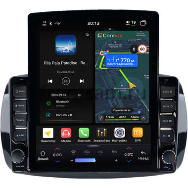 Smart Fortwo 3, Forfour 2 2014-2024 (для авто с цветным экраном) Canbox H-Line 6612-9-0637 на Android 14 (4G-SIM, 4/64, DSP, QLed, Tesla)