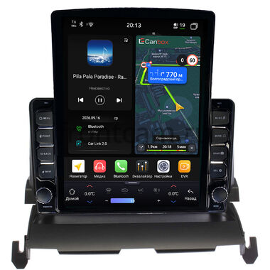 Dodge Journey 2007-2011 Canbox H-Line 6612-9-1169 на Android 14 (4G-SIM, 4/64, DSP, QLed, Tesla)