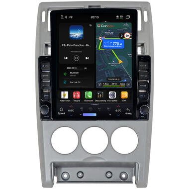 Lada Priora 2007-2013 (серебро) Canbox H-Line 6613-9-1270 на Android 14 (4G-SIM, 6/128, DSP, QLed, Tesla)