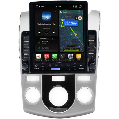 Kia Cerato 2 седан, Forte 2008-2013 (авто без климат-контроля) Canbox H-Line 6613-9-147 на Android 14 (4G-SIM, 6/128, DSP, QLed, Tesla)