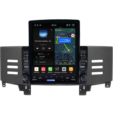 Toyota Mark X 2004-2009 (черная, для авто без монитора) Canbox H-Line 6612-9-160 на Android 14 (4G-SIM, 4/64, DSP, QLed, Tesla)