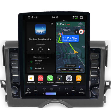 Toyota Mark X 2 2009-2019 (для авто с навигацией) Canbox H-Line 6613-9-168 на Android 14 (4G-SIM, 6/128, DSP, QLed, Tesla)