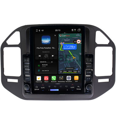 Mitsubishi Pajero 3, Montero 3 1999-2006 (черная) Canbox H-Line 6613-9-266 на Android 14 (4G-SIM, 6/128, DSP, QLed, Tesla)
