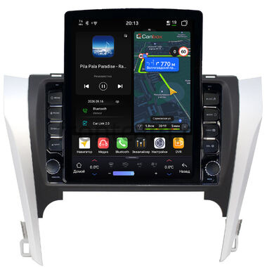 Toyota Camry XV50 2011-2014 (9 дюймов) Canbox H-Line 6613-9-3103 на Android 14 (4G-SIM, 6/128, DSP, QLed, Tesla)