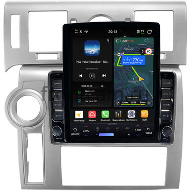 Hummer H2 2007-2009 (серая) Canbox H-Line 6612-9-3694 на Android 14 (4G-SIM, 4/64, DSP, QLed, Tesla)