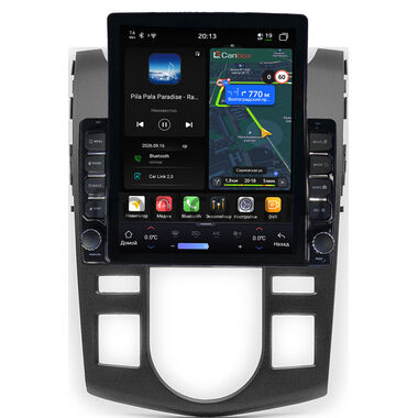 Kia Cerato 2 седан, Forte 2008-2013 (с климат-контролем) Canbox H-Line 6613-9-413 на Android 14 (4G-SIM, 6/128, DSP, QLed, Tesla)