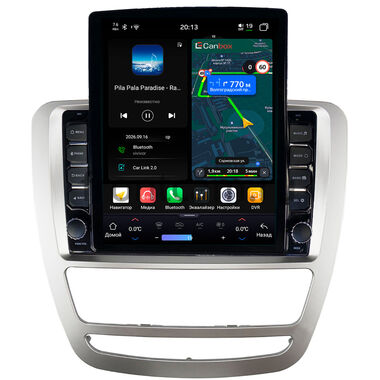 JAC T6 2015-2026 (серебряная) Canbox H-Line 6613-9-4282 на Android 14 (4G-SIM, 6/128, DSP, QLed, Tesla)