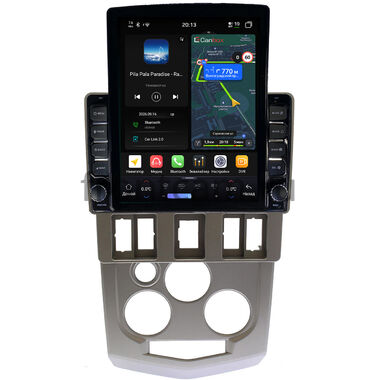 Renault Logan 2004-2009 Canbox H-Line 6612-9-674 на Android 14 (4G-SIM, 4/64, DSP, QLed, Tesla)