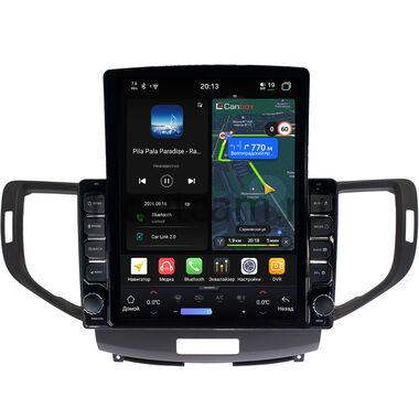 Honda Accord 8 2007-2015 Canbox H-Line 6612-9-1358 на Android 14 (4G-SIM, 4/64, DSP, QLed, Tesla)