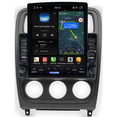 Dodge Caliber 2009-2013 Canbox H-Line 6612-9-1115 на Android 14 (4G-SIM, 4/64, DSP, QLed, Tesla)