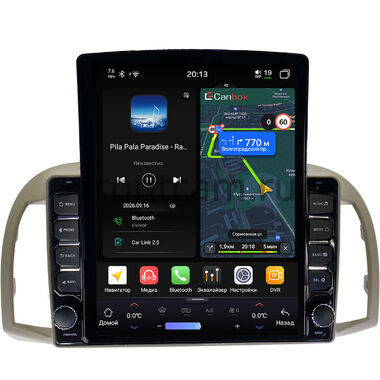 Nissan March (K12), Micra (K12) 2002-2010 Canbox H-Line 6613-9-1354 на Android 14 (4G-SIM, 6/128, DSP, QLed, Tesla)