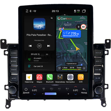 Toyota Prius 4 (XW50) 2018-2023 Canbox H-Line 6612-9-TO380N на Android 14 (4G-SIM, 4/64, DSP, QLed, Tesla)