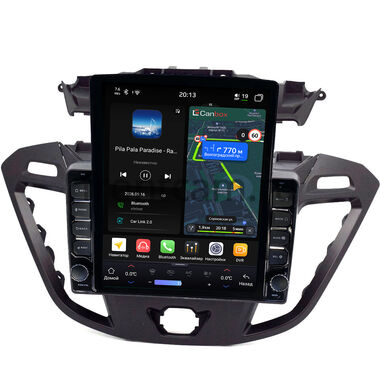 Ford Tourneo Custom, Transit Custom (2012-2023) (для любой компл.) Canbox H-Line 6612-9-Tour-Cust на Android 14 (4G-SIM, 4/64, DSP, QLed, Tesla)