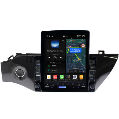 Kia Rio 4, Rio X-Line 2017-2020 Canbox H-Line 6613-9012 на Android 14 (4G-SIM, 6/128, DSP, QLed, Tesla) (с кнопкой)