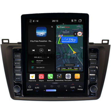Mazda 6 (GH) 2007-2013 Canbox H-Line 6613-9033 на Android 14 (4G-SIM, 6/128, DSP, QLed, Tesla)