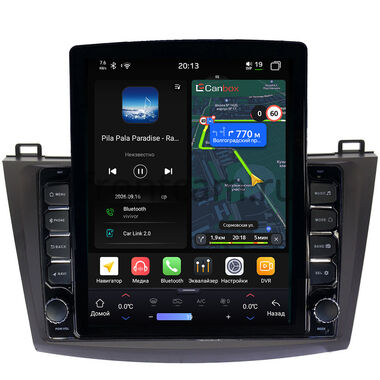 Mazda 3 (BL), Axela 2 2009-2013 Canbox H-Line 6612-9050 на Android 14 (4G-SIM, 4/64, DSP, QLed, Tesla)