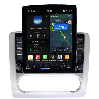 Ford Focus 2 2005-2011 с климатом Canbox H-Line 6613-9060 на Android 14 (4G-SIM, 6/128, DSP, QLed, Tesla)