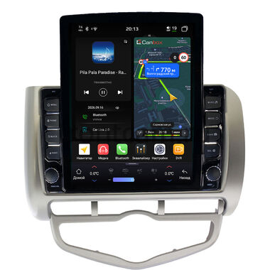 Honda Fit 2001-2008 (правый руль) Canbox H-Line 6613-9095 на Android 14 (4G-SIM, 6/128, DSP, QLed, Tesla)