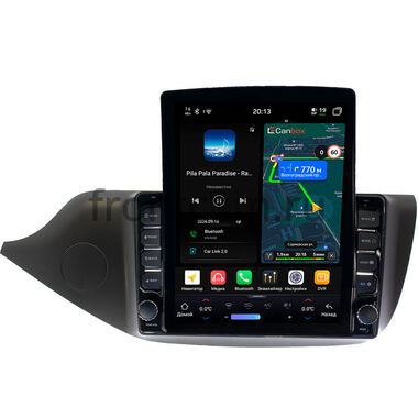 Kia Ceed 2 2012-2018 (матовая) Canbox H-Line 6612-9098 на Android 14 (4G-SIM, 4/64, DSP, QLed, Tesla)