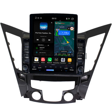 Hyundai Sonata 6 (YF) 2009-2014 Canbox H-Line 6613-9114 на Android 14 (4G-SIM, 6/128, DSP, QLed, Tesla)