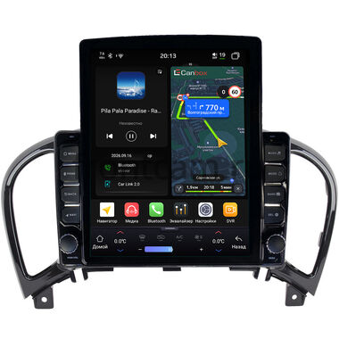 Nissan Juke 2010-2019 Canbox H-Line 6613-9154 на Android 14 (4G-SIM, 6/128, DSP, QLed, Tesla)