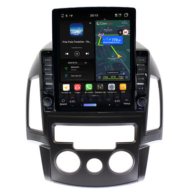 Hyundai i30 2007-2012 (авто без климат-контроля) Canbox H-Line 6613-9201 на Android 14 (4G-SIM, 6/128, DSP, QLed, Tesla)