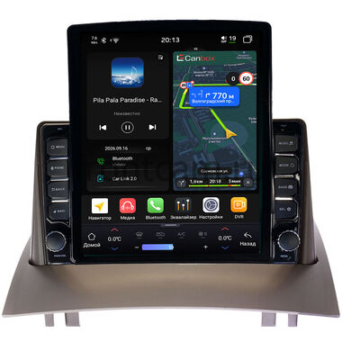 Renault Megane 2 2002-2009 Canbox H-Line 6612-9231 на Android 14 (4G-SIM, 4/64, DSP, QLed, Tesla)