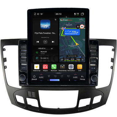 Hyundai Sonata 5 (NF) 2008-2010 (авто с климат-контролем) Canbox H-Line 6612-9336 на Android 14 (4G-SIM, 4/64, DSP, QLed, Tesla)