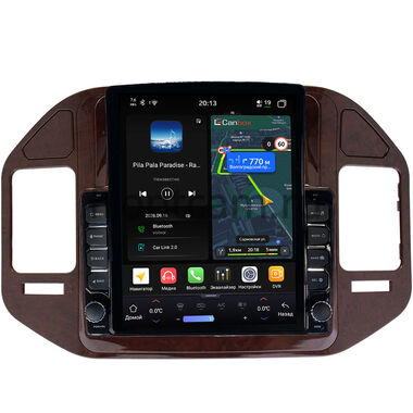 Mitsubishi Pajero 3, Montero 3 1999-2006 (дерево) Canbox H-Line 6613-9387 на Android 14 (4G-SIM, 6/128, DSP, QLed, Tesla)
