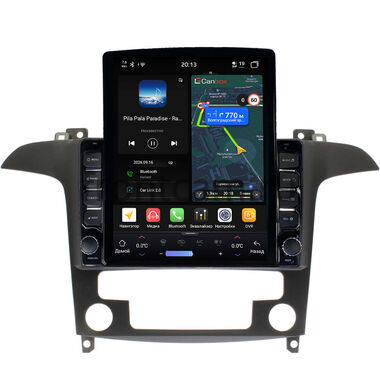 Ford S-Max, Galaxy 2 2006-2015 (с климат-контролем) Canbox H-Line 6613-9-9486 на Android 14 (4G-SIM, 6/128, DSP, QLed, Tesla)