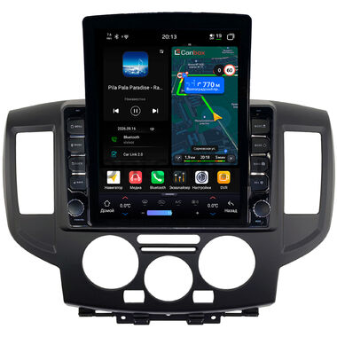 Nissan NV200 2009-2026 (чёрная) Canbox H-Line 6612-9-0391 на Android 14 (4G-SIM, 4/64, DSP, QLed, Tesla)