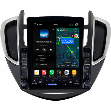 Chevrolet Tracker 3 2013-2017 Canbox H-Line 6612-9-2660 на Android 14 (4G-SIM, 4/64, DSP, QLed, Tesla)